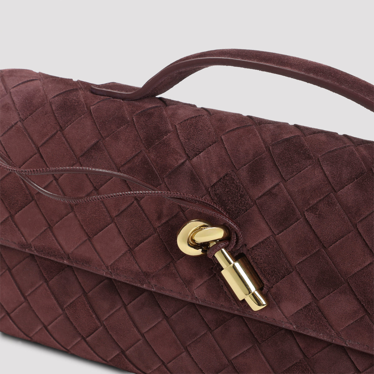 Bottega Veneta Andiamo Suede Clutch Women BOTTEGA VENETA