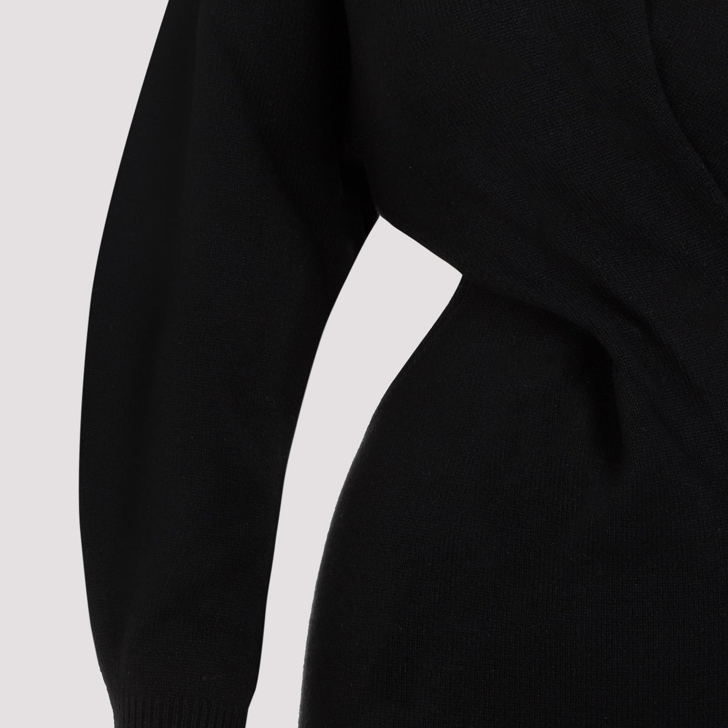 Alexander Mcqueen Wool Mini Dress Women ALEXANDER MCQUEEN