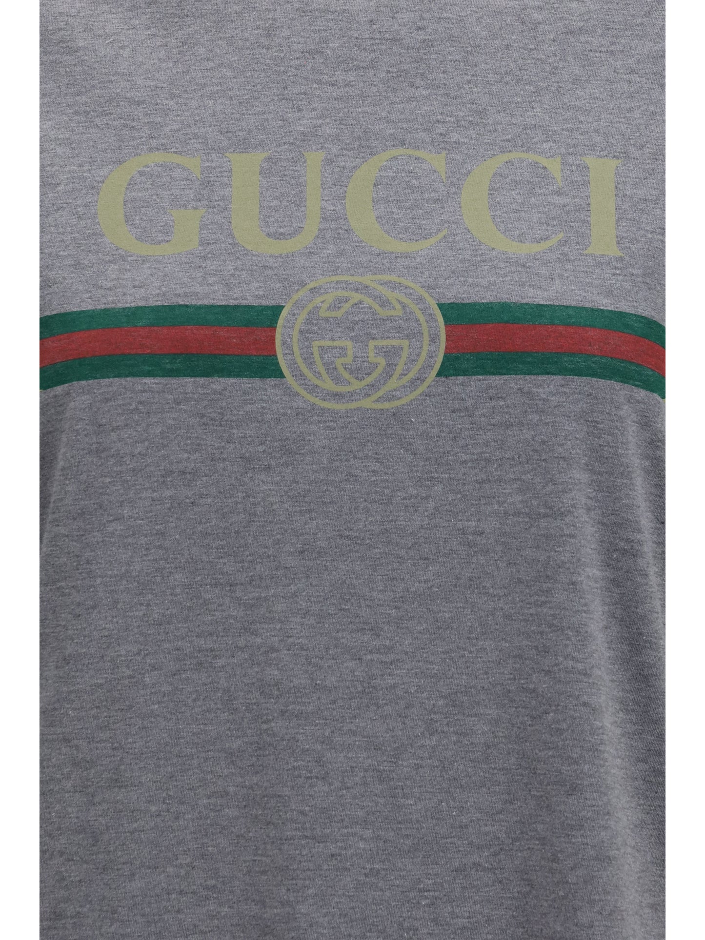 Gucci Women Cotton And Silk Jersey Printed T-Shirt GUCCI