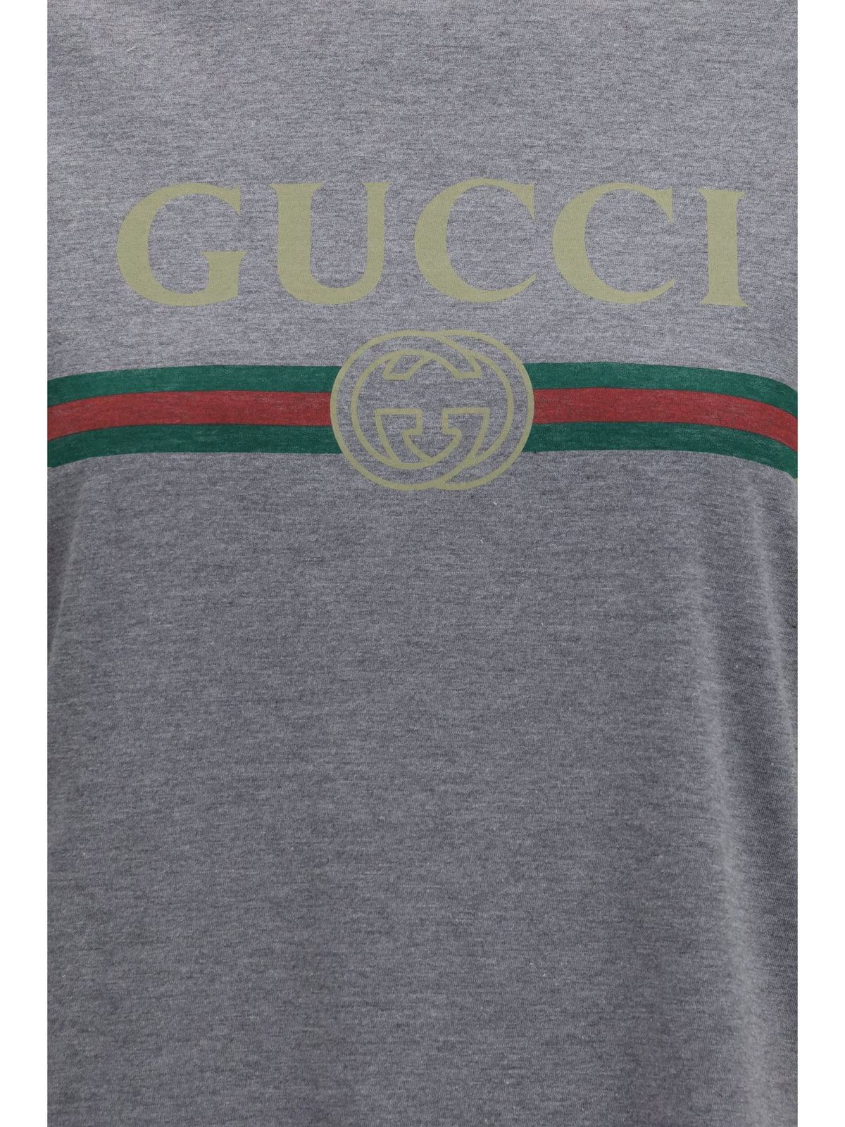 Gucci Women Cotton And Silk Jersey Printed T-Shirt GUCCI