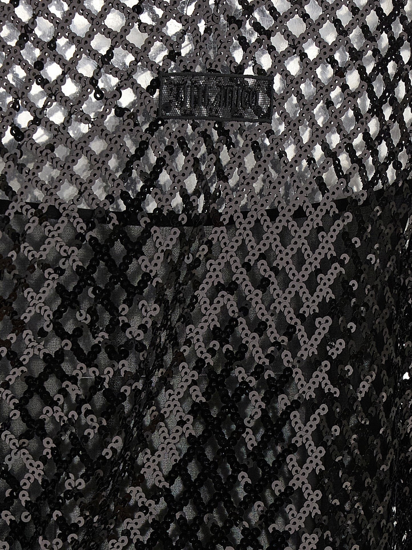 The Attico Women Sequin Mesh Dress THE ATTICO