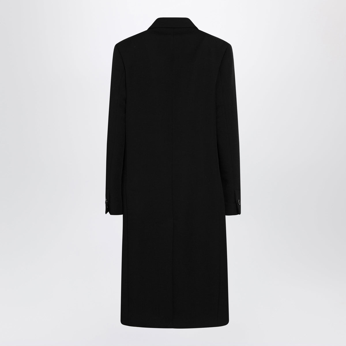 Toteme Garderob Oversized Wool Coat In Black Women TOTEME