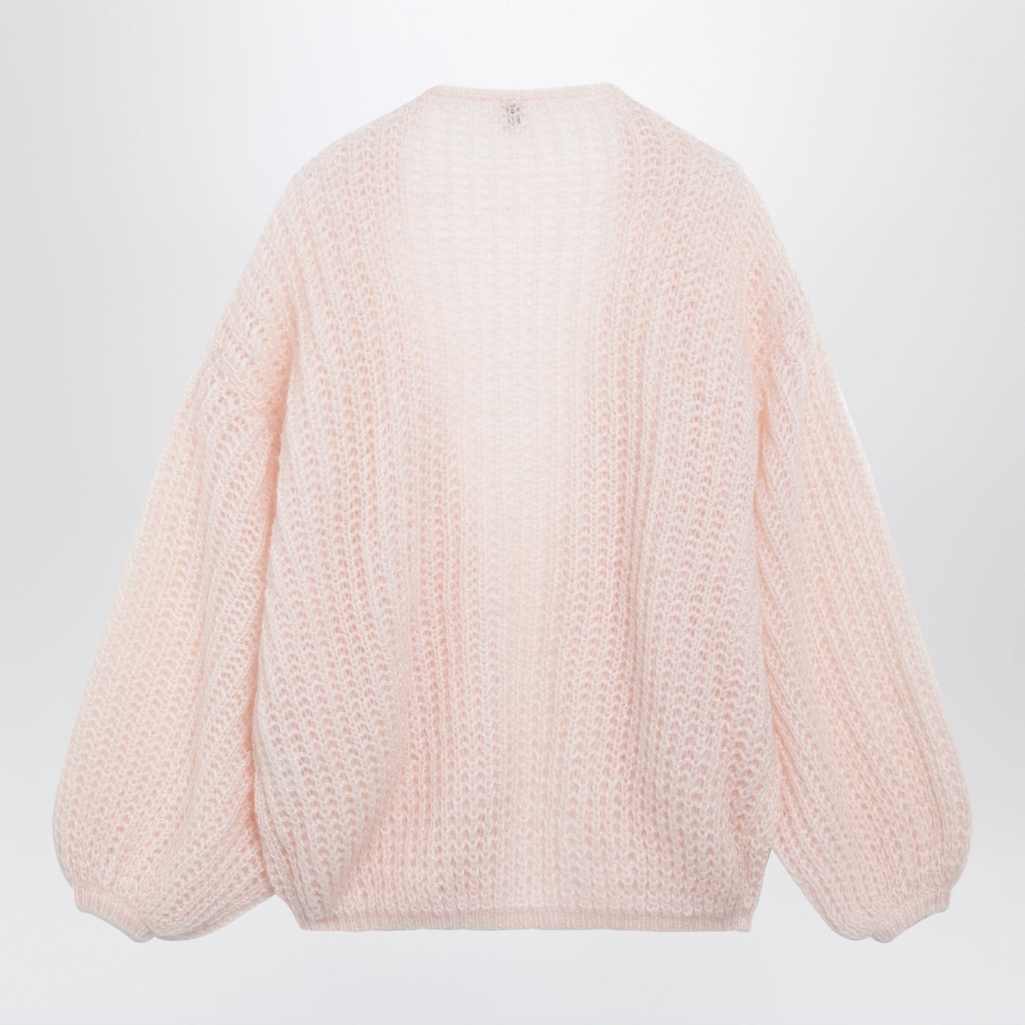 Toteme Light Pink Mohair-Blend Knit Cardigan Women TOTEME