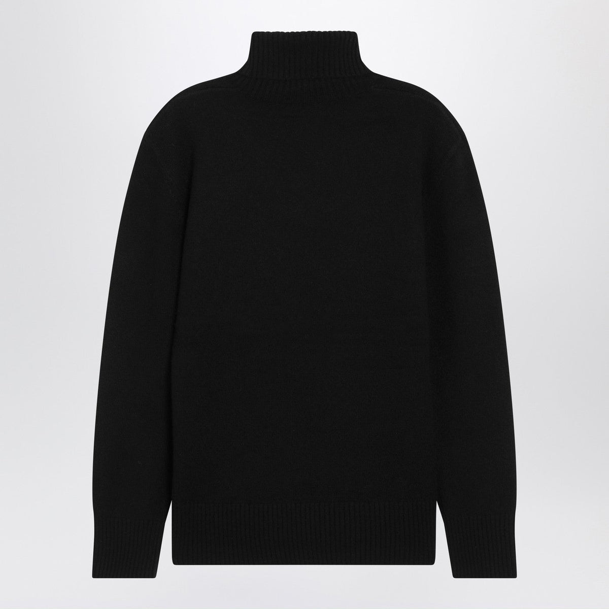Toteme Black Cashmere Turtleneck Women TOTEME