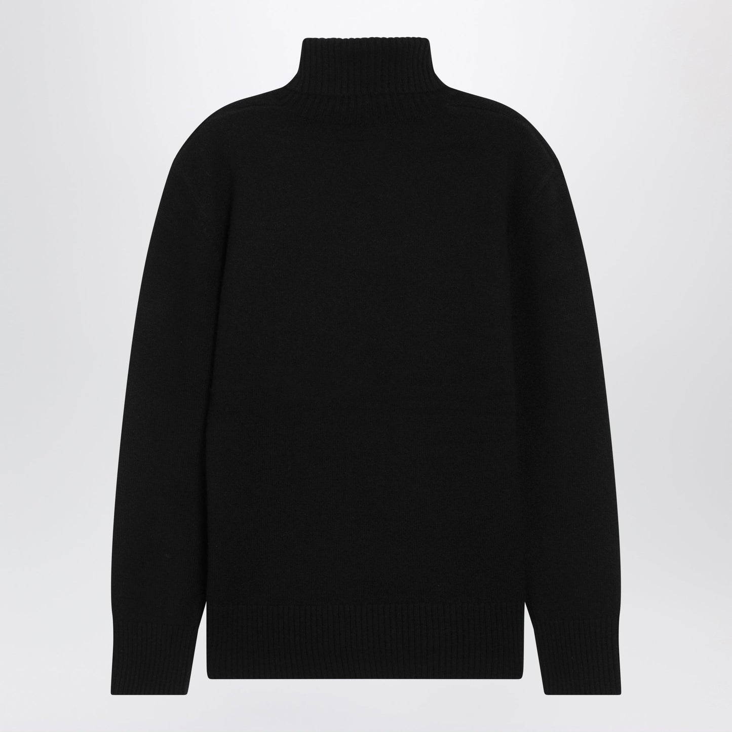 Toteme Black Cashmere Turtleneck Women TOTEME