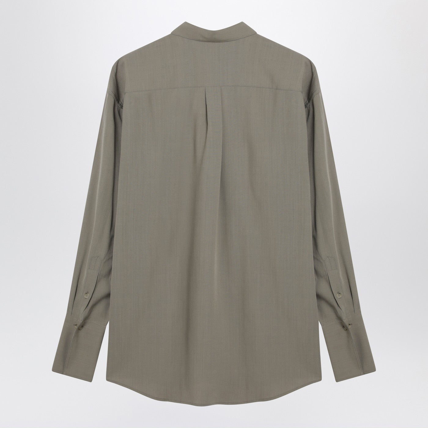 Toteme Taupe Wool-Blend Shirt Women TOTEME