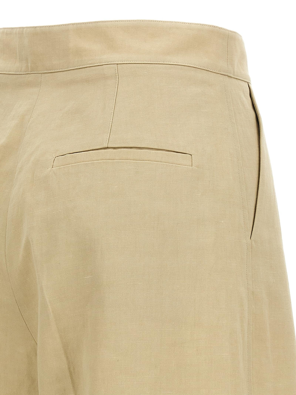 Yves Salomon Women Linen Trousers YVES SALOMON