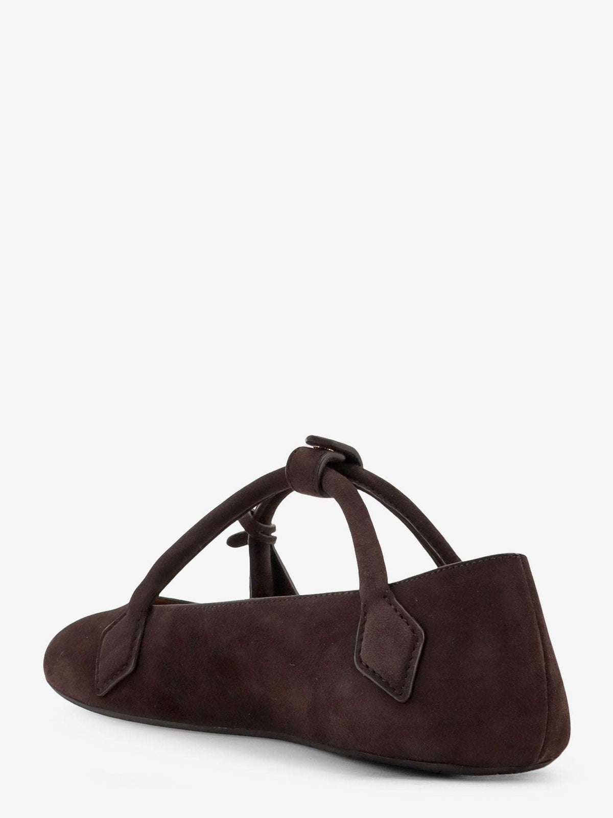 Alaia Women Le Teckel Suede Ballet Flats ALAIA