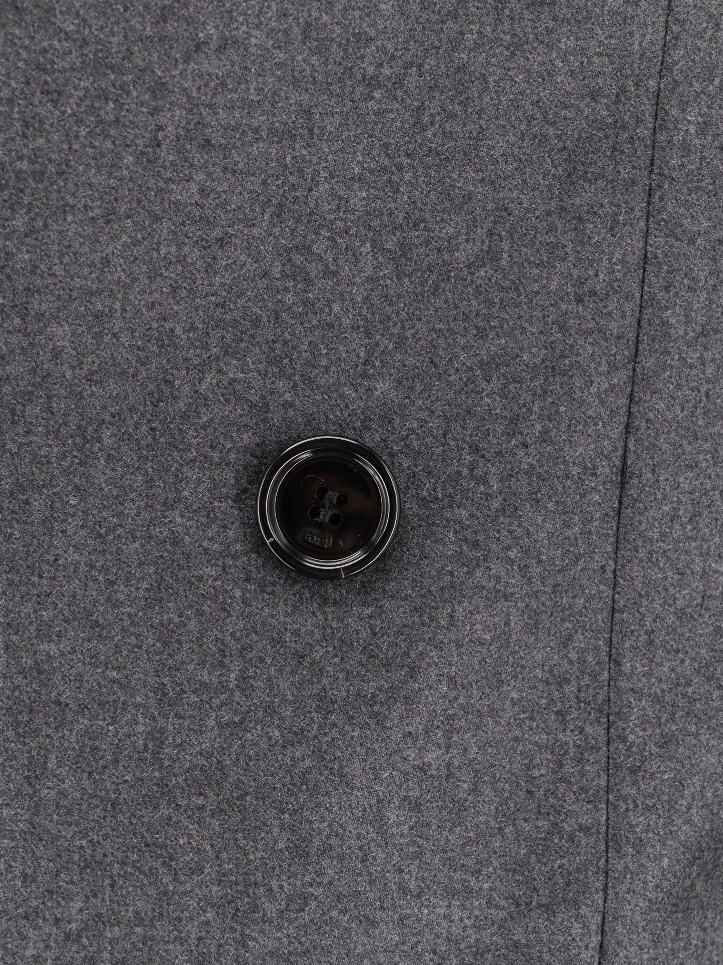 Ami Paris Men Ami Paris Men Double-Breasted Virgin Wool Blazer AMI PARIS