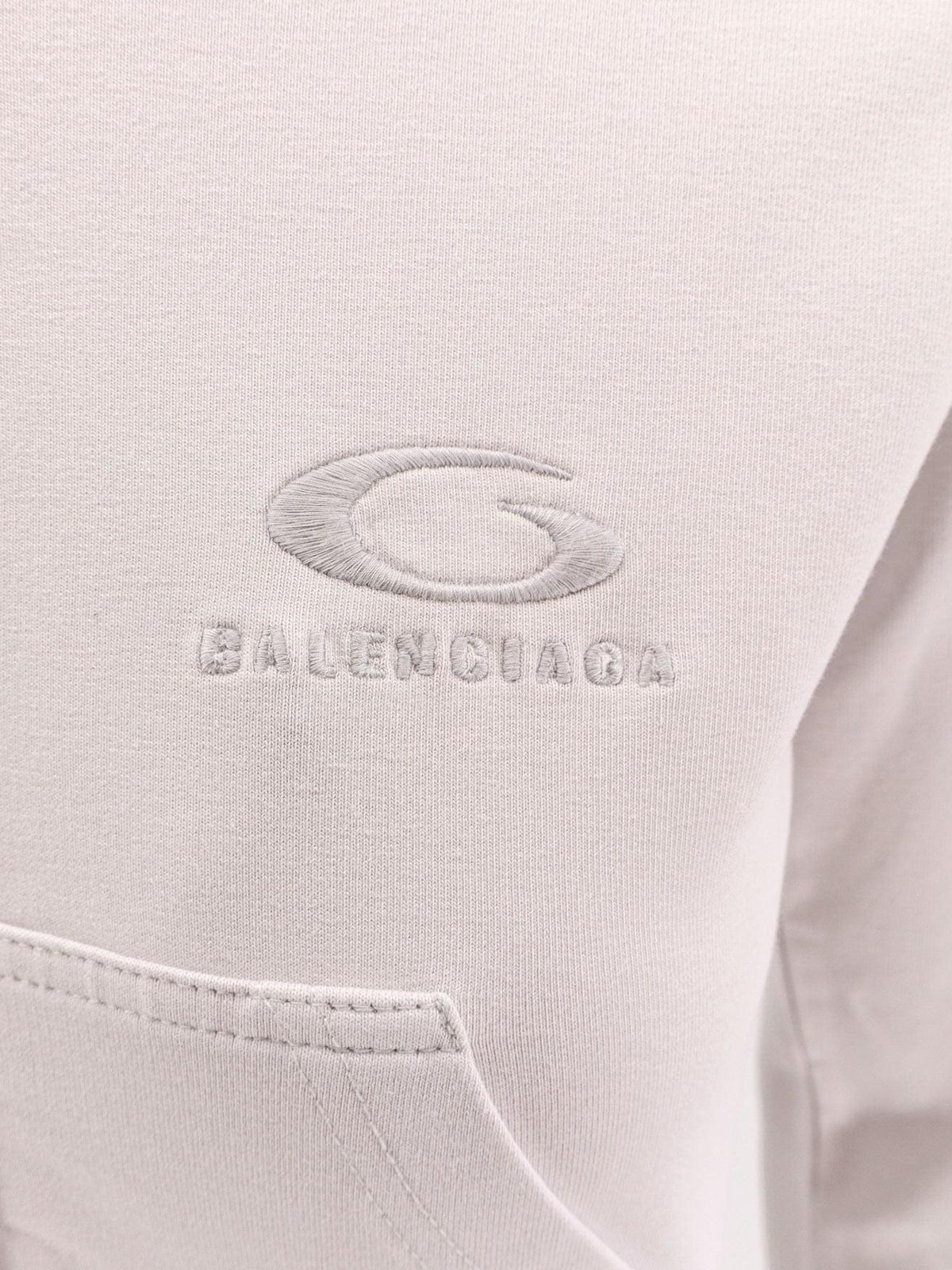 Balenciaga Women Cotton Hooded Sweatshirt BALENCIAGA