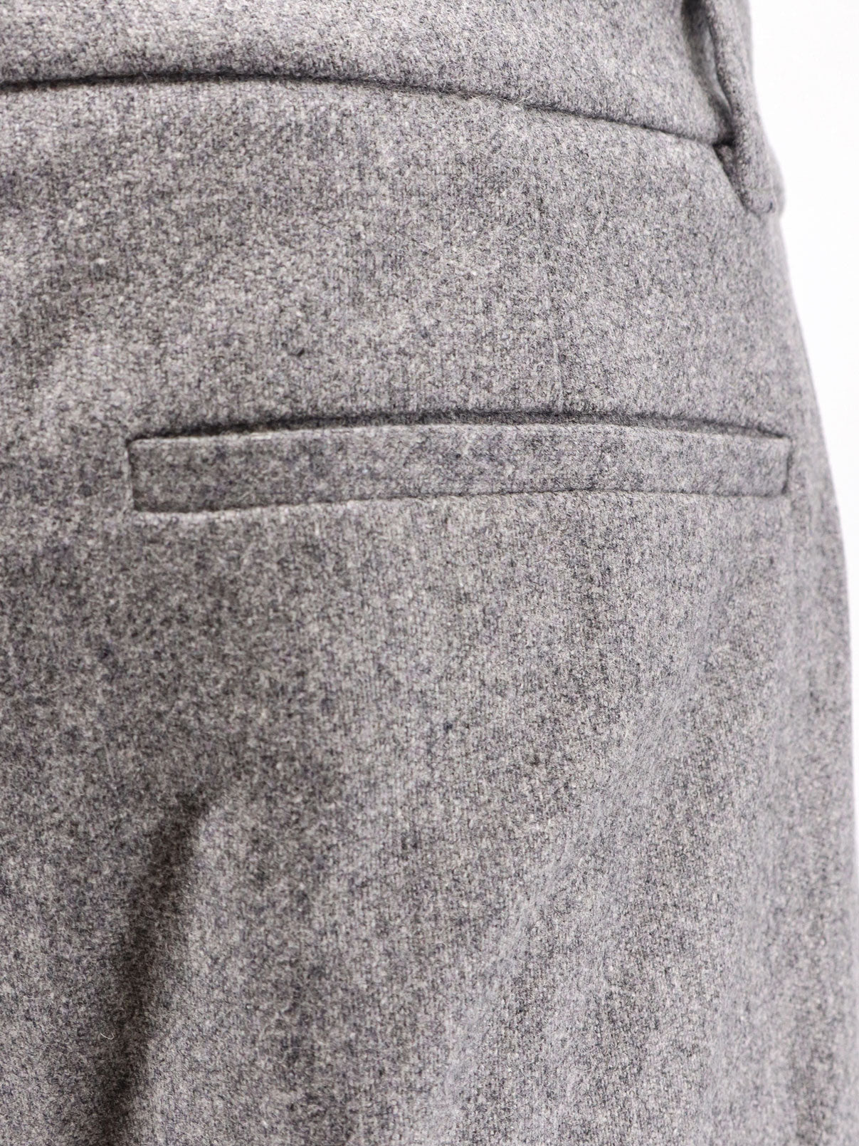 Boss Women Melange Wool Blend Trousers BOSS