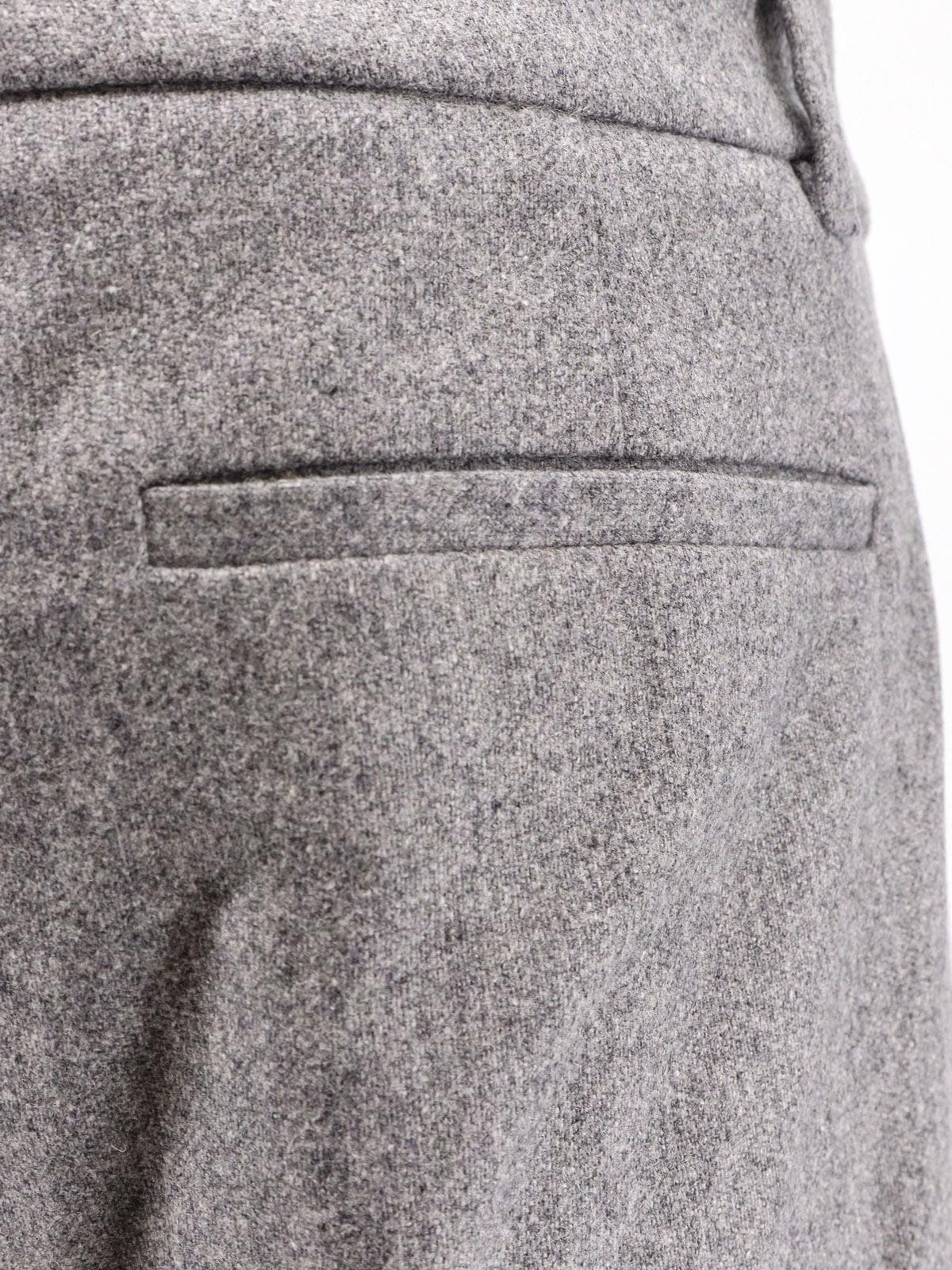 Boss Women Melange Wool Blend Trousers BOSS