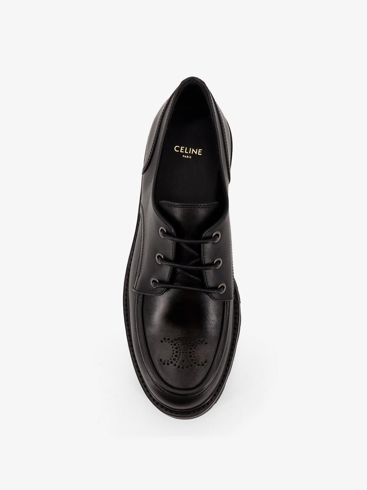 Celine Men Derby Margaret Leather Lace-Up Shoes CELINE