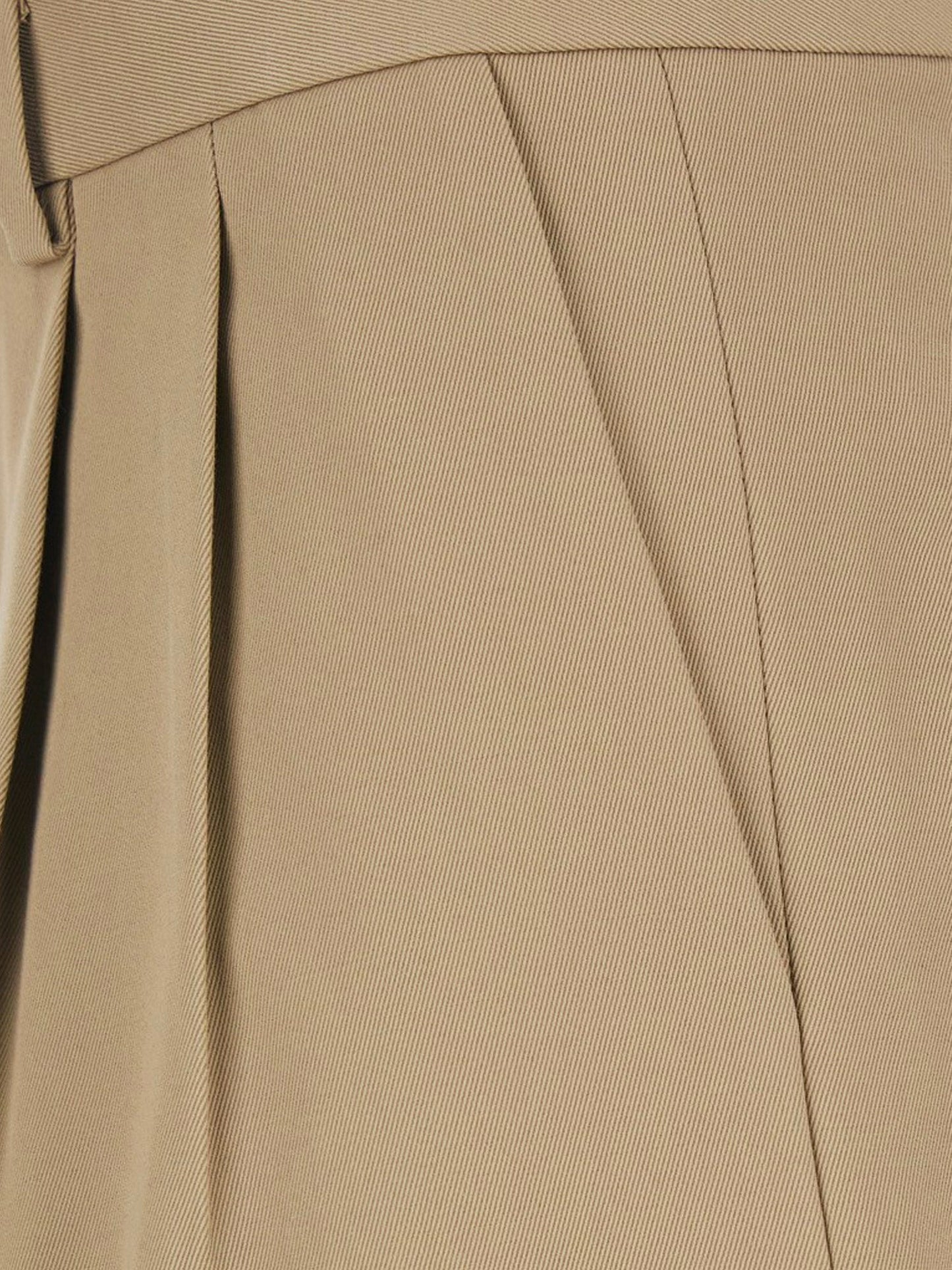 Celine Women Wool And Cotton Trousers CELINE