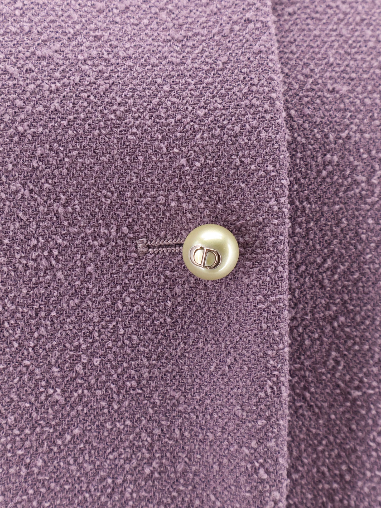 Dior Women Boucle Virgin Wool Blend Blazer CHRISTIAN DIOR