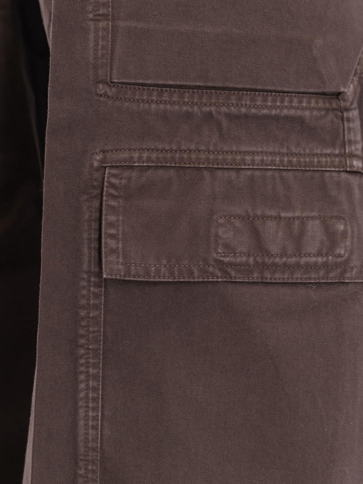 Drkshdw Men Double Cargo Jumbo Organic Cotton Trousers DRKSHDW
