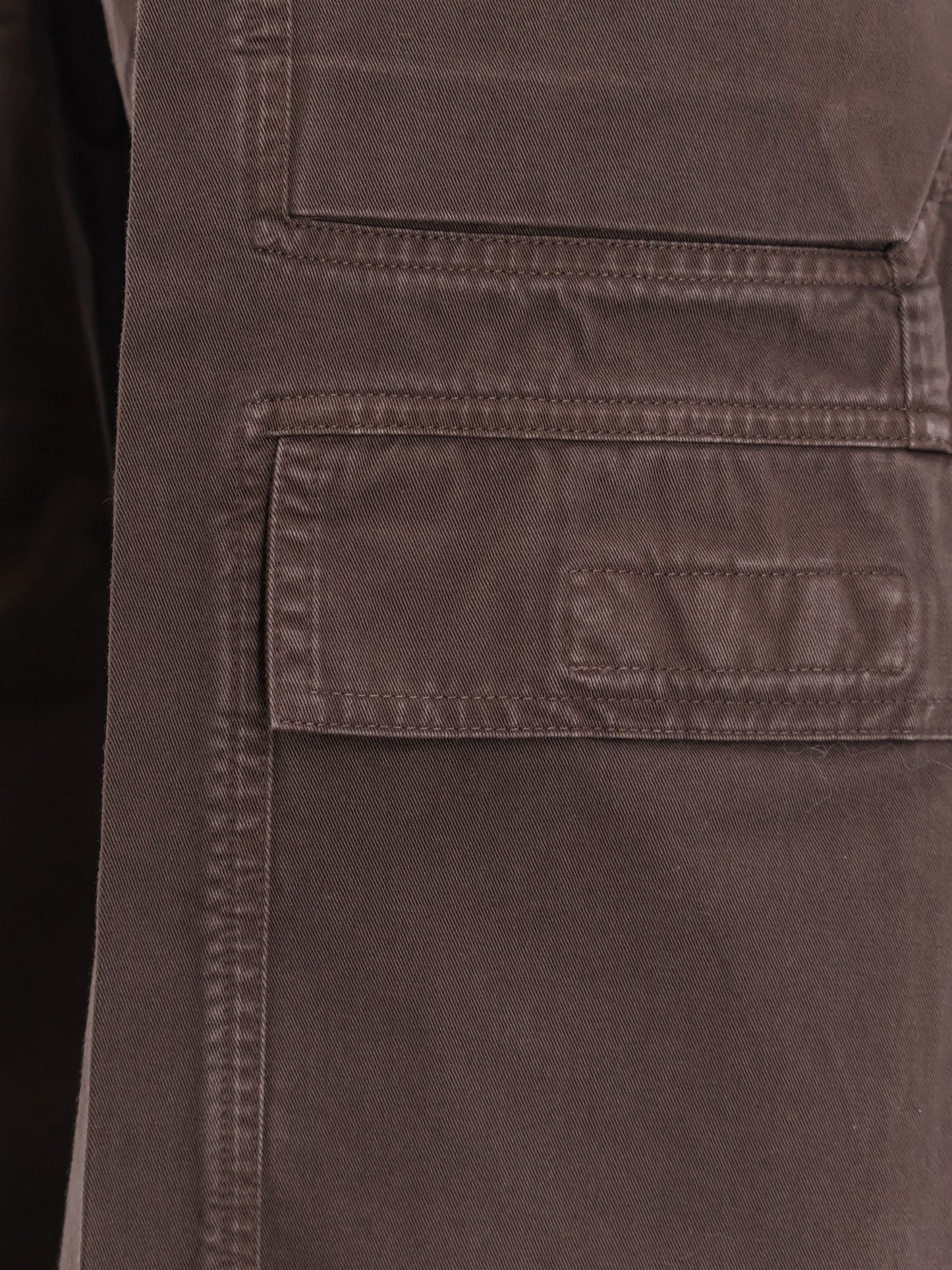 Drkshdw Men Double Cargo Jumbo Organic Cotton Trousers DRKSHDW