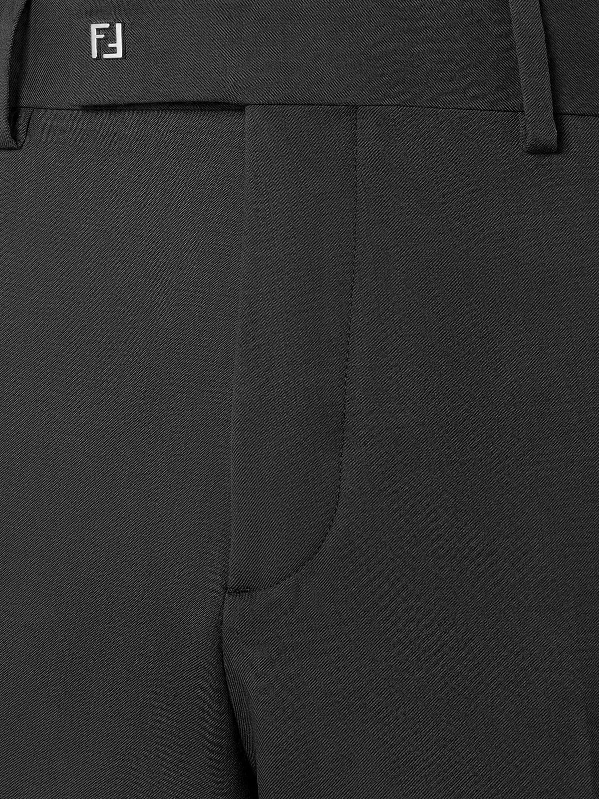 Fendi Men Virgin Wool Trousers FENDI