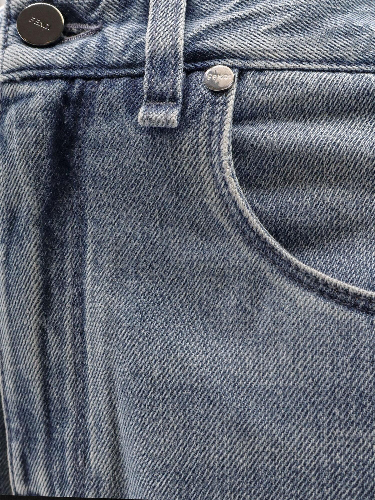Fendi Men Fendi Men Regular Five Pockets Jeans FENDI