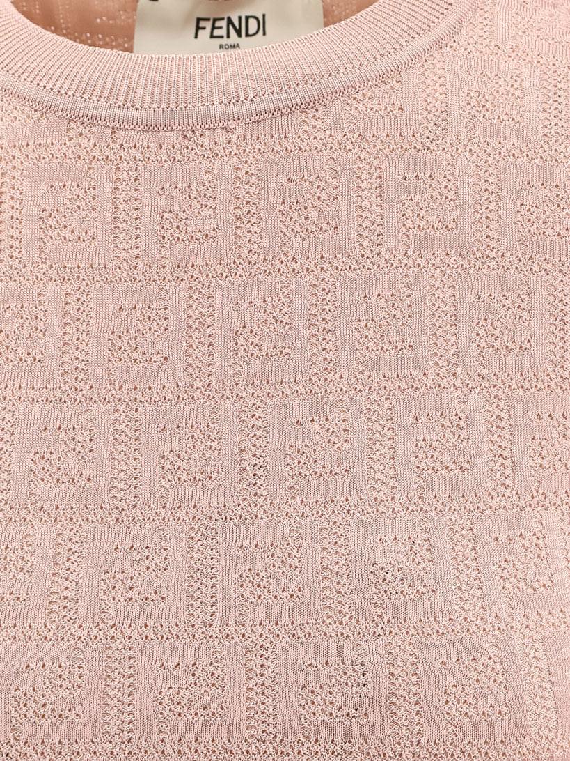 Fendi Women Ff Cotton And Viscose Dress FENDI