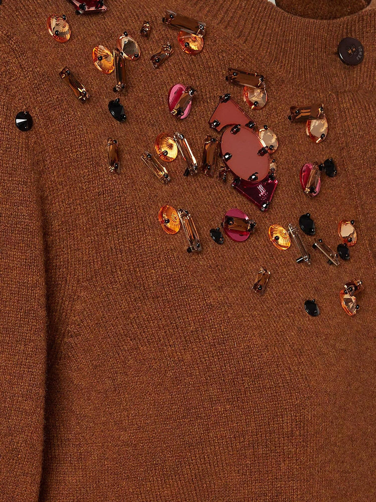 Fendi Women Wool And Cashmere Cardigan FENDI