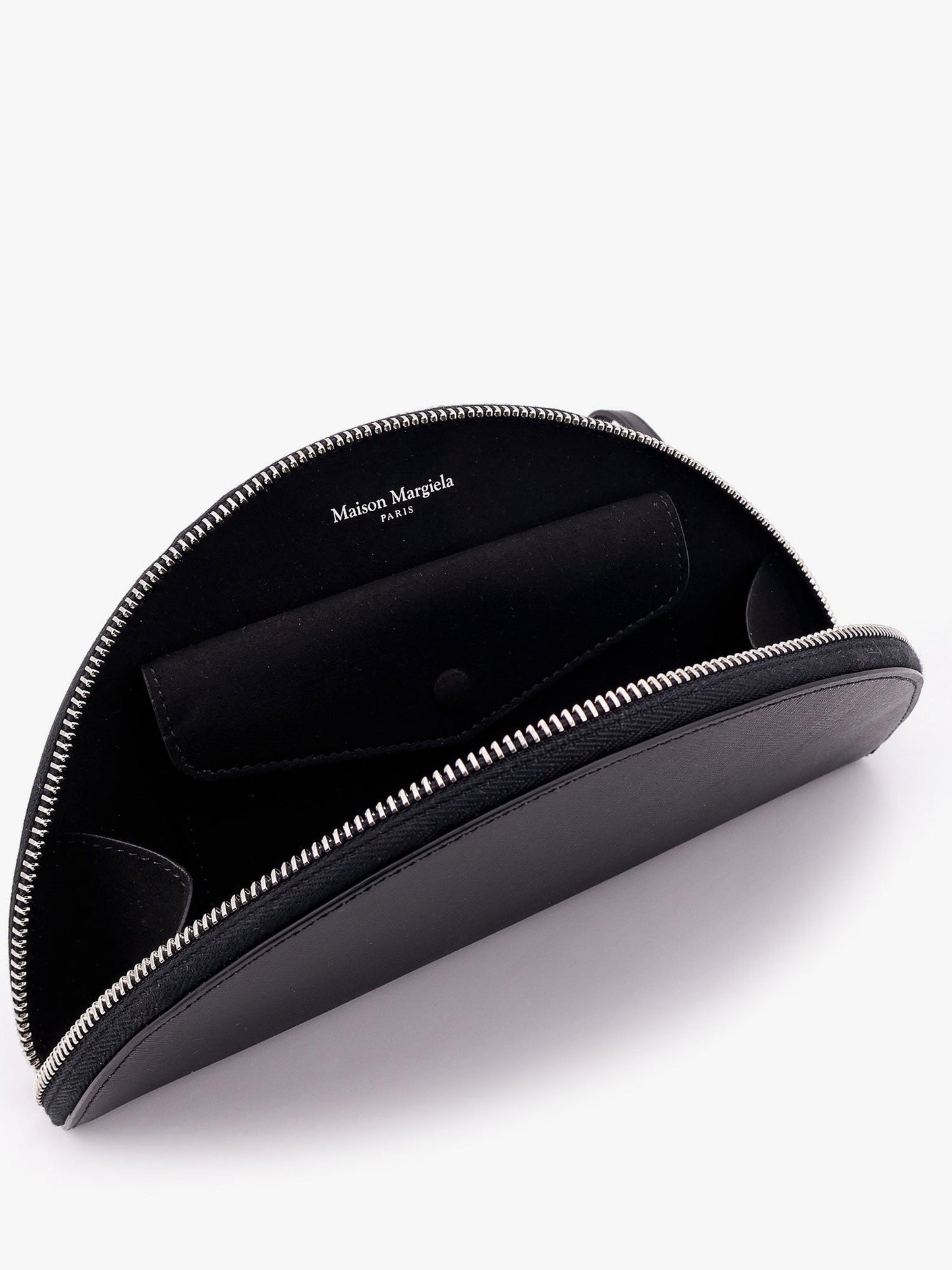 Maison Margiela Men Leather Pochette With Iconic Four Stitched Detail MAISON MARGIELA