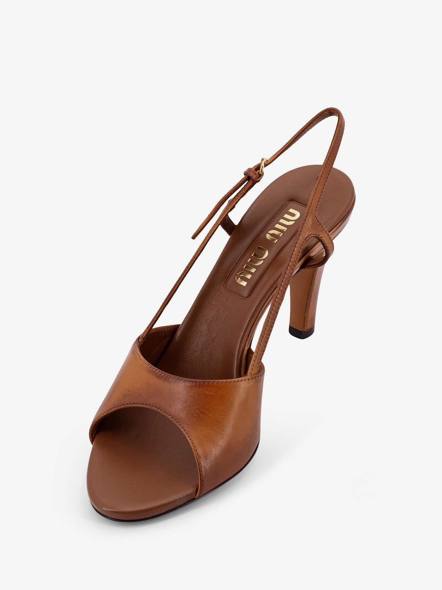 Miu Miu Women Vintage Leather Sandals MIU MIU