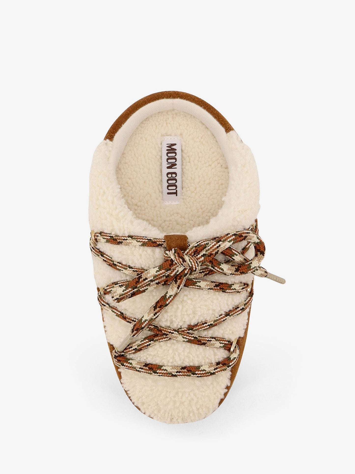 Moon Boot Women Shearling And Suede Slip-On MOON BOOT