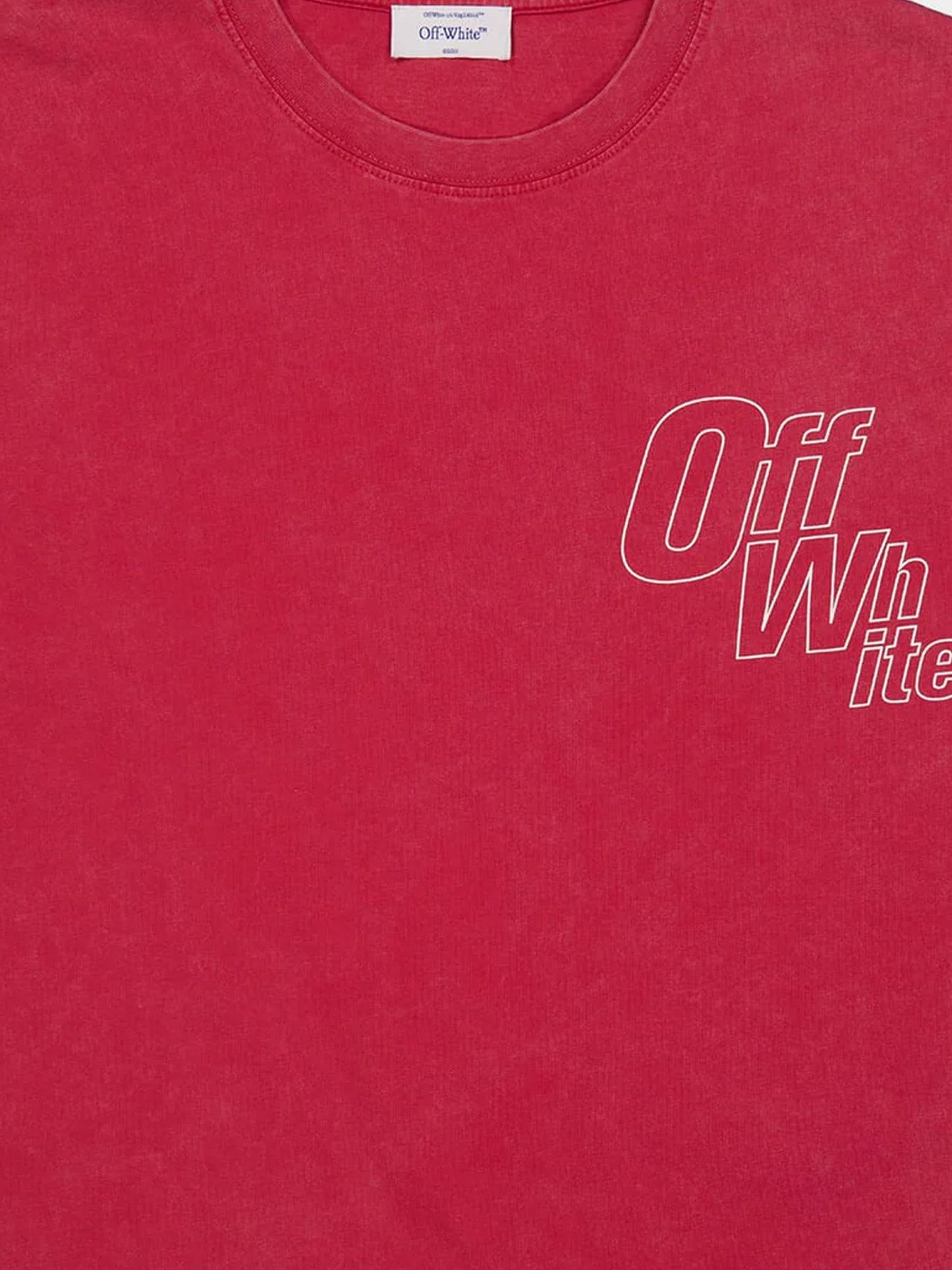 Off White Men Cotton T-Shirt OFF-WHITE
