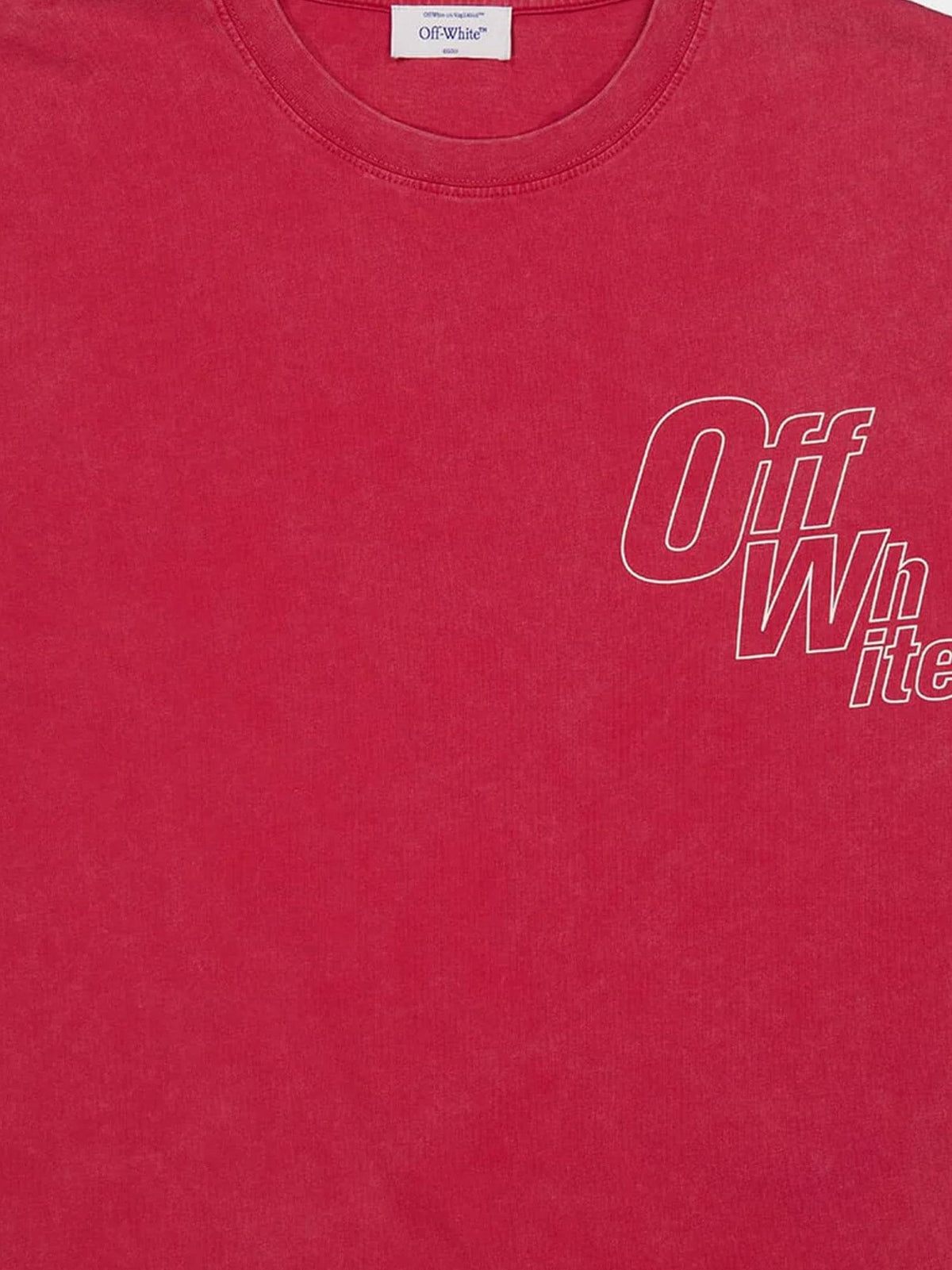 Off White Men Cotton T-Shirt OFF-WHITE