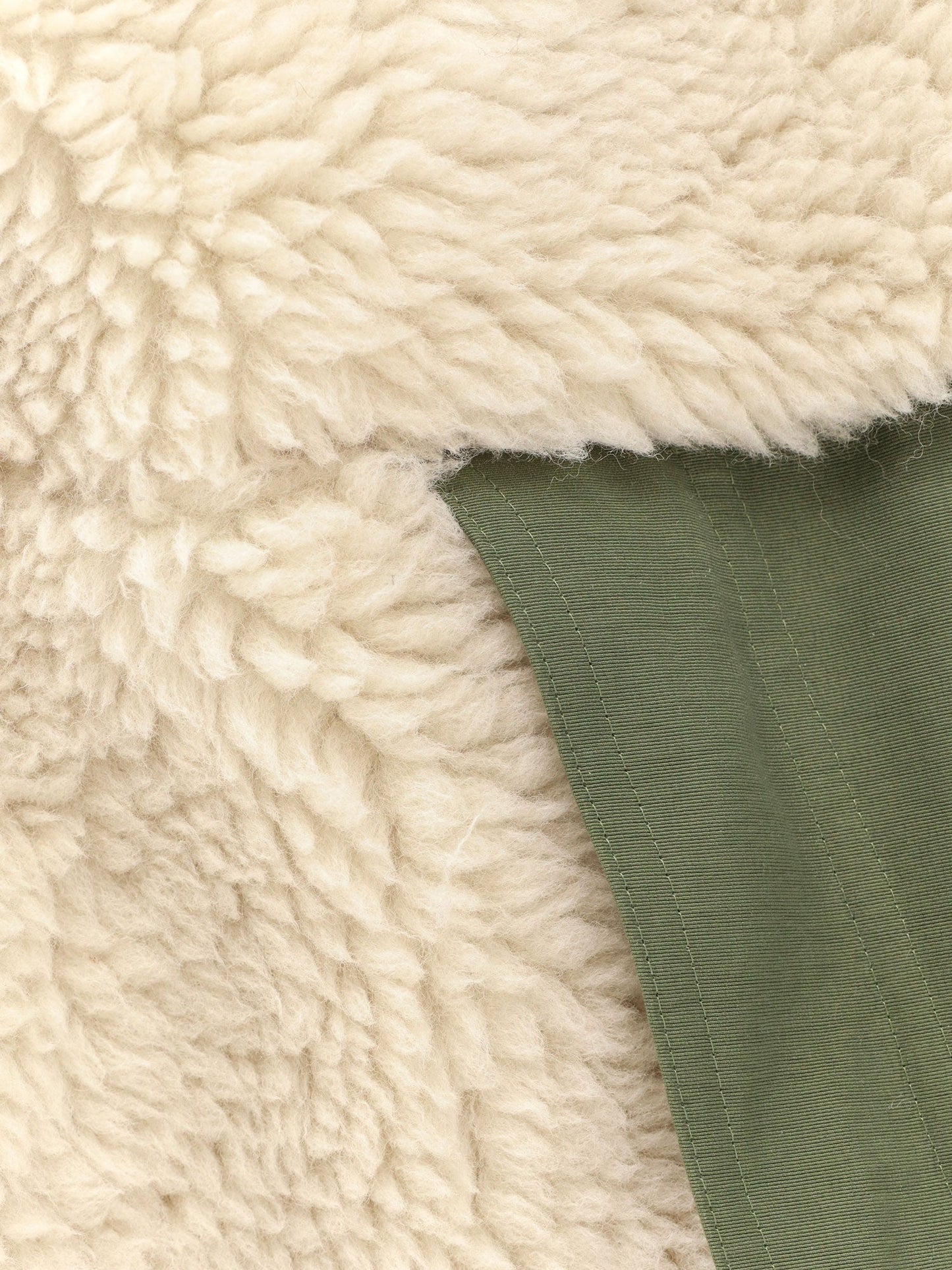 Sacai Men Sacai Men Eco Shearling And Nylon Jacket SACAI