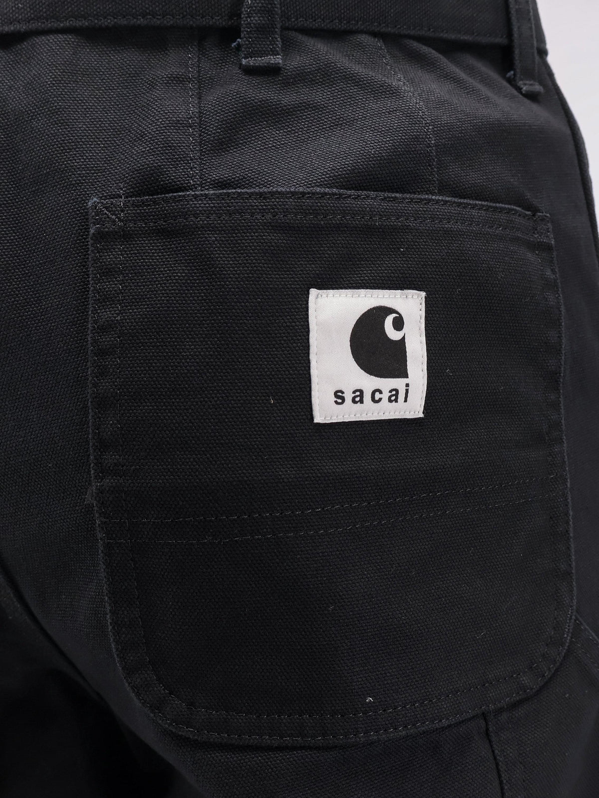 Sacai X Carhartt Wip Men Sacai X Carhartt Wip Men Carhartt Wip Duck Cotton Trousers SACAI X CARHARTT WIP