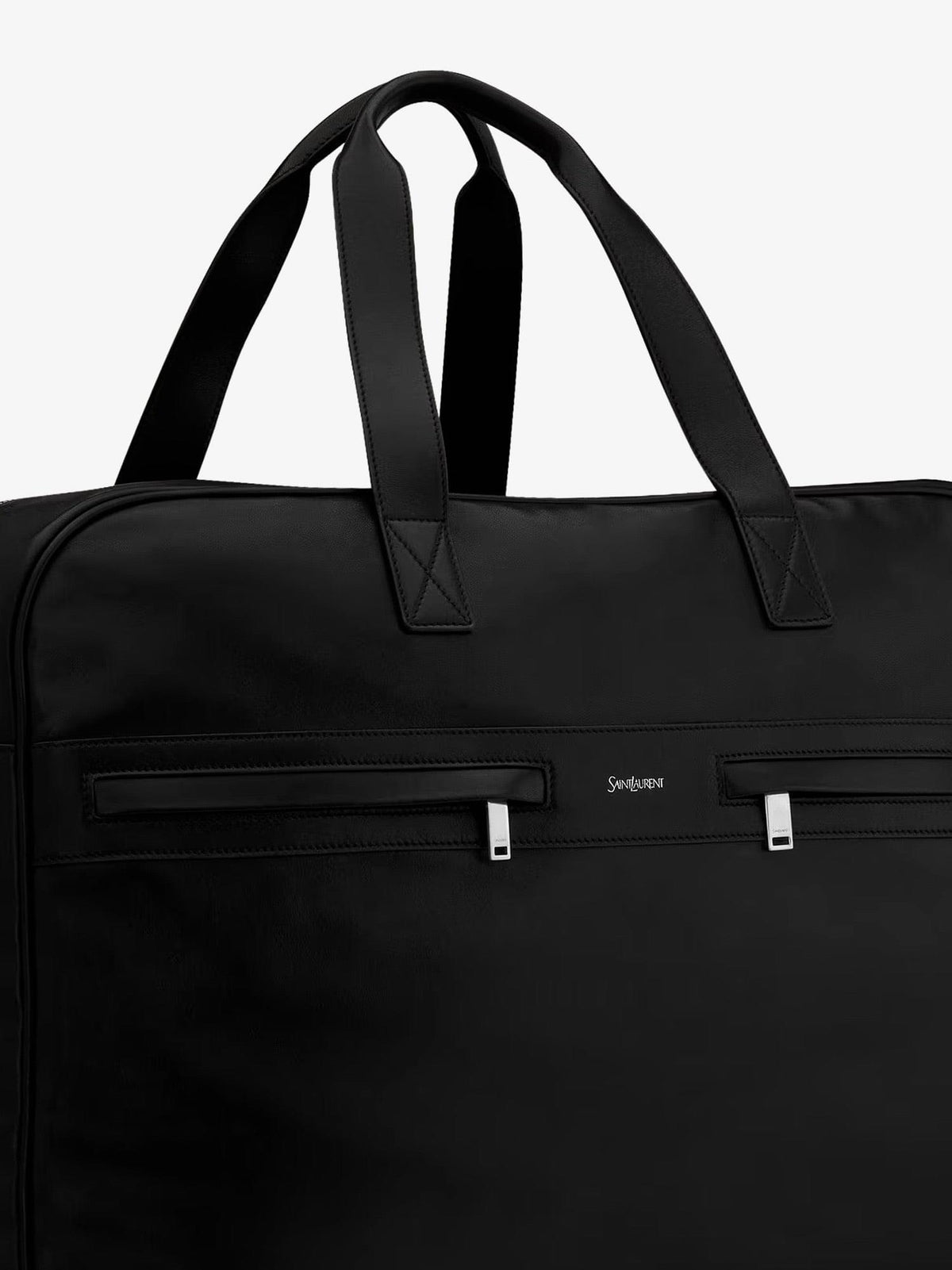 Saint Laurent Men Camp Leather Travel Bag SAINT LAURENT