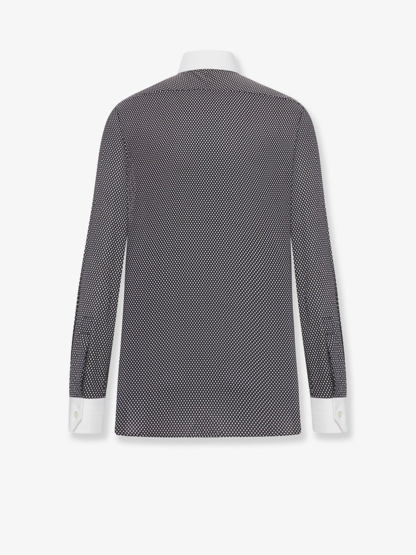 Tom Ford Men Microfantasy Cotton Shirt TOM FORD