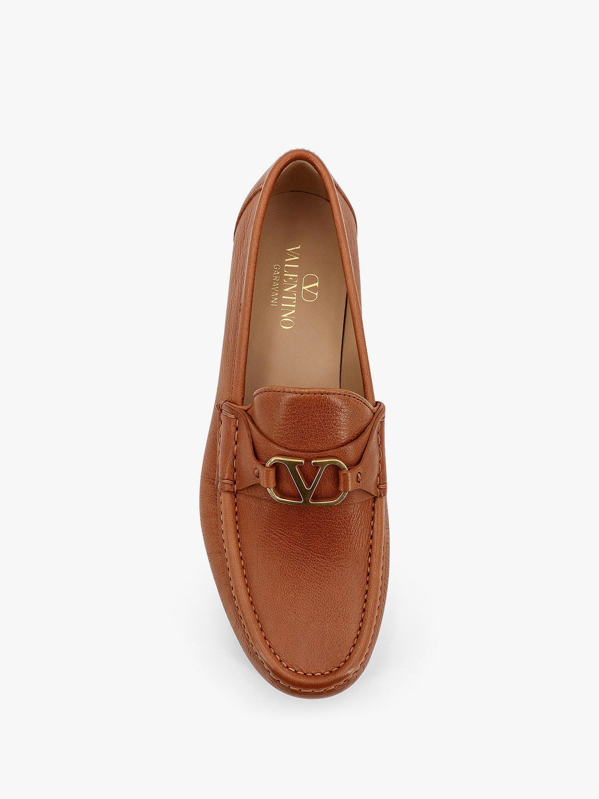 Valentino Garavani Men Vlogo Leather Loafer VALENTINO GARAVANI