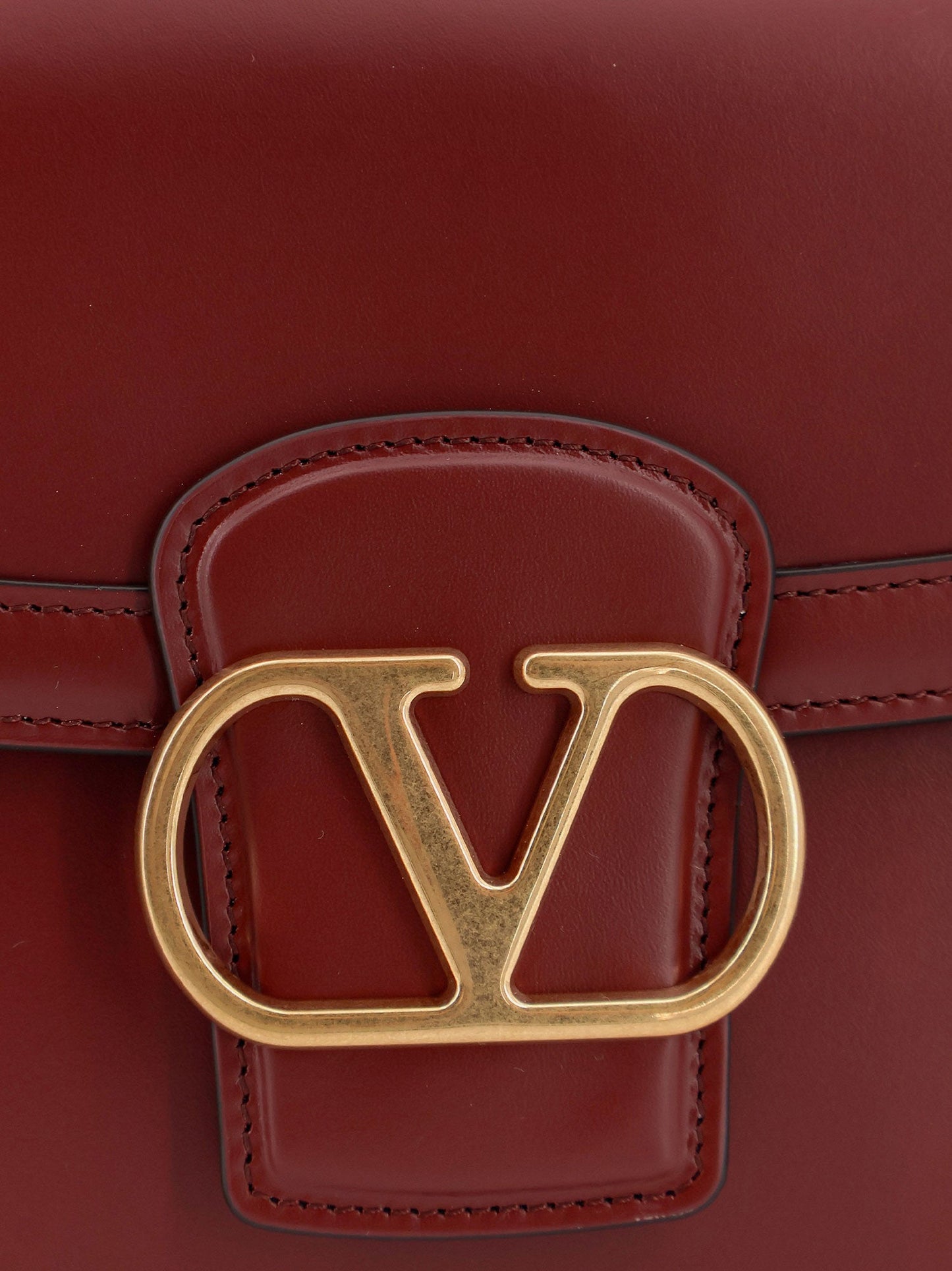Valentino Garavani Women 9To5 Leather Shoulder Bag VALENTINO GARAVANI