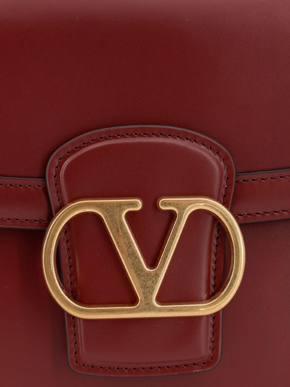 Valentino Garavani Women 9To5 Leather Shoulder Bag VALENTINO GARAVANI