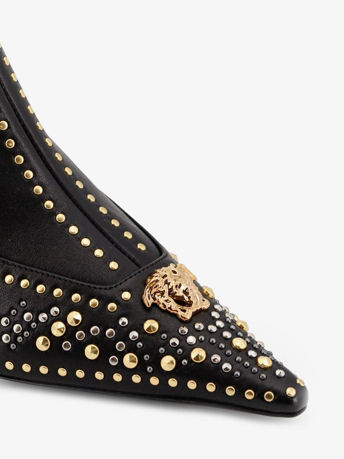 Versace Women Leather Ankle Boots VERSACE