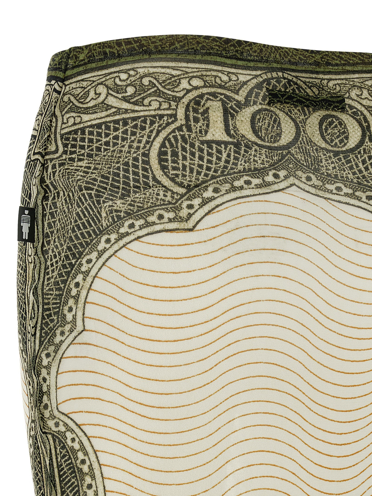 Jean Paul Gaultier Women 'Re-Edition - The Green Cartouche' Skirt JEAN PAUL GAULTIER