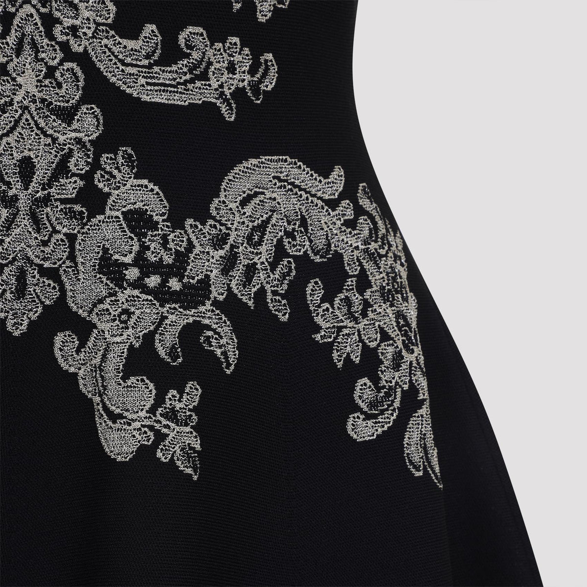 Alexander Mcqueen Viscose Mini Dress Women ALEXANDER MCQUEEN