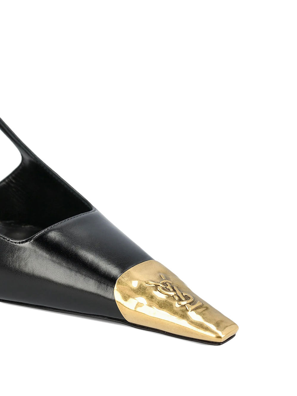 Saint Laurent Women Jeanne 75 Slingback Pumps In Smooth Leather SAINT LAURENT