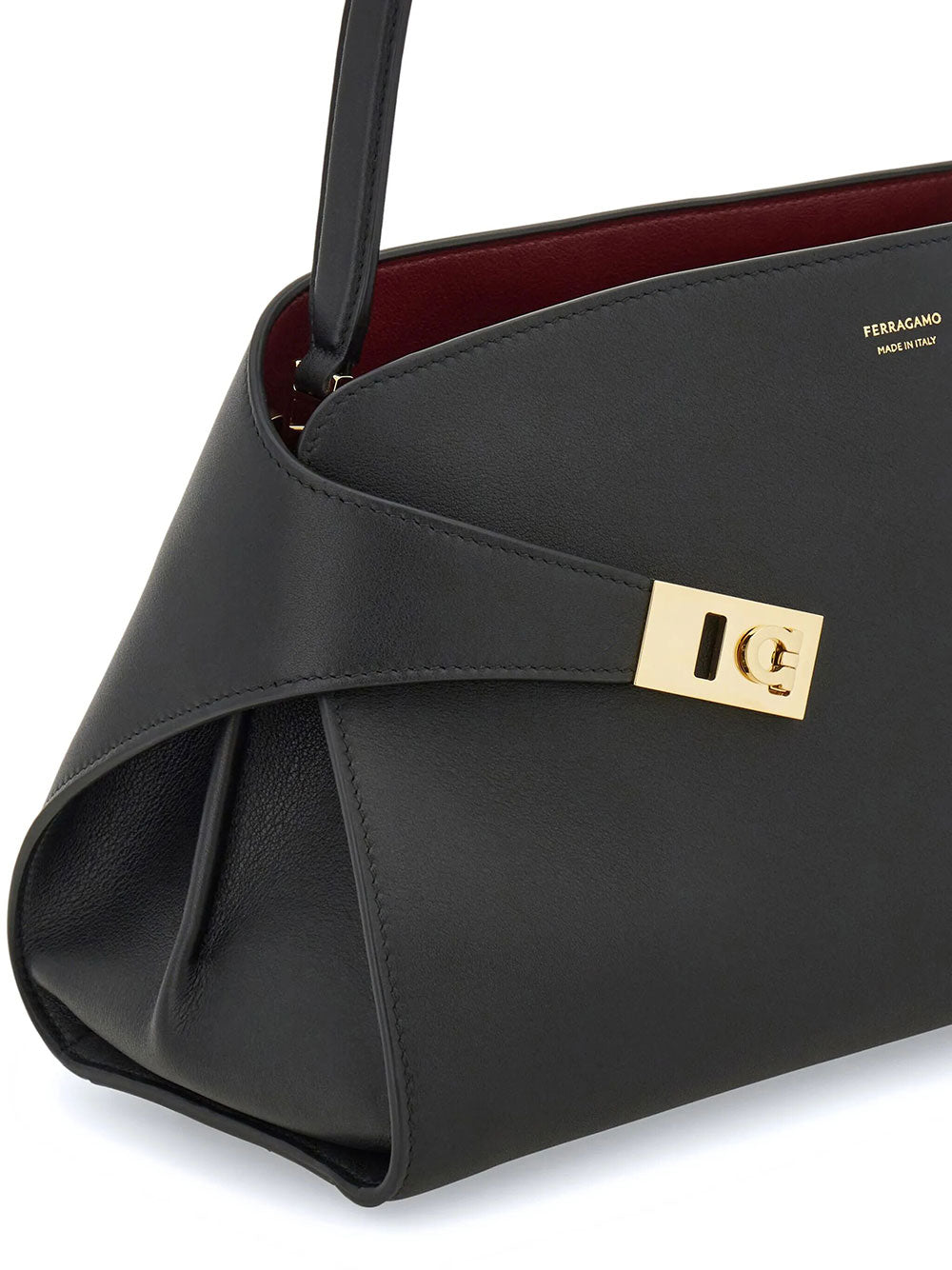 Ferragamo Women Hug Soft Medium Bicolor Shoulder Bag FERRAGAMO