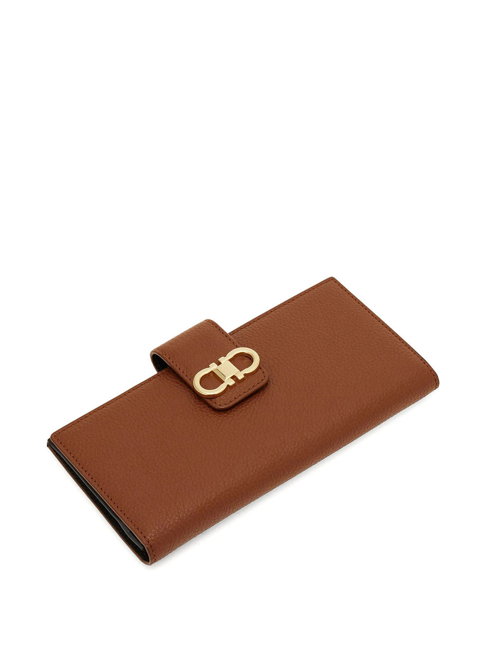 Ferragamo Women Grained Leather Continental Wallet FERRAGAMO