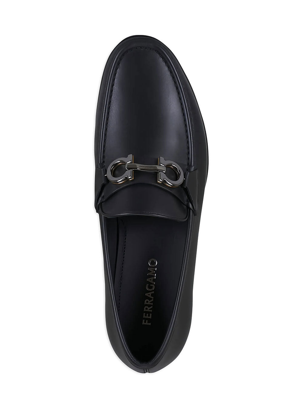 Ferragamo Men Avril Gancini Buckle Loafers FERRAGAMO