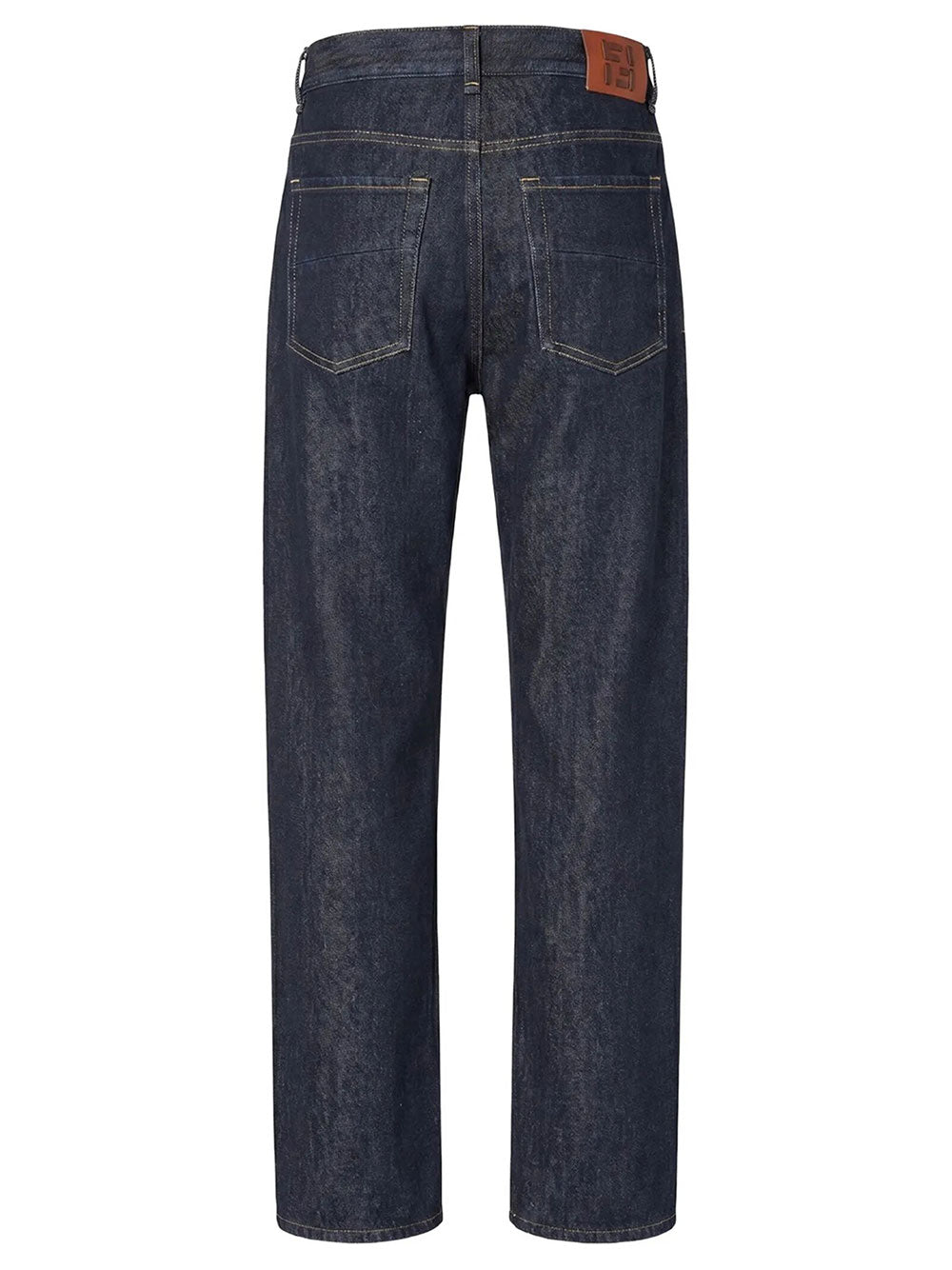 Fendi Men Denim Regular Blu Washed FENDI