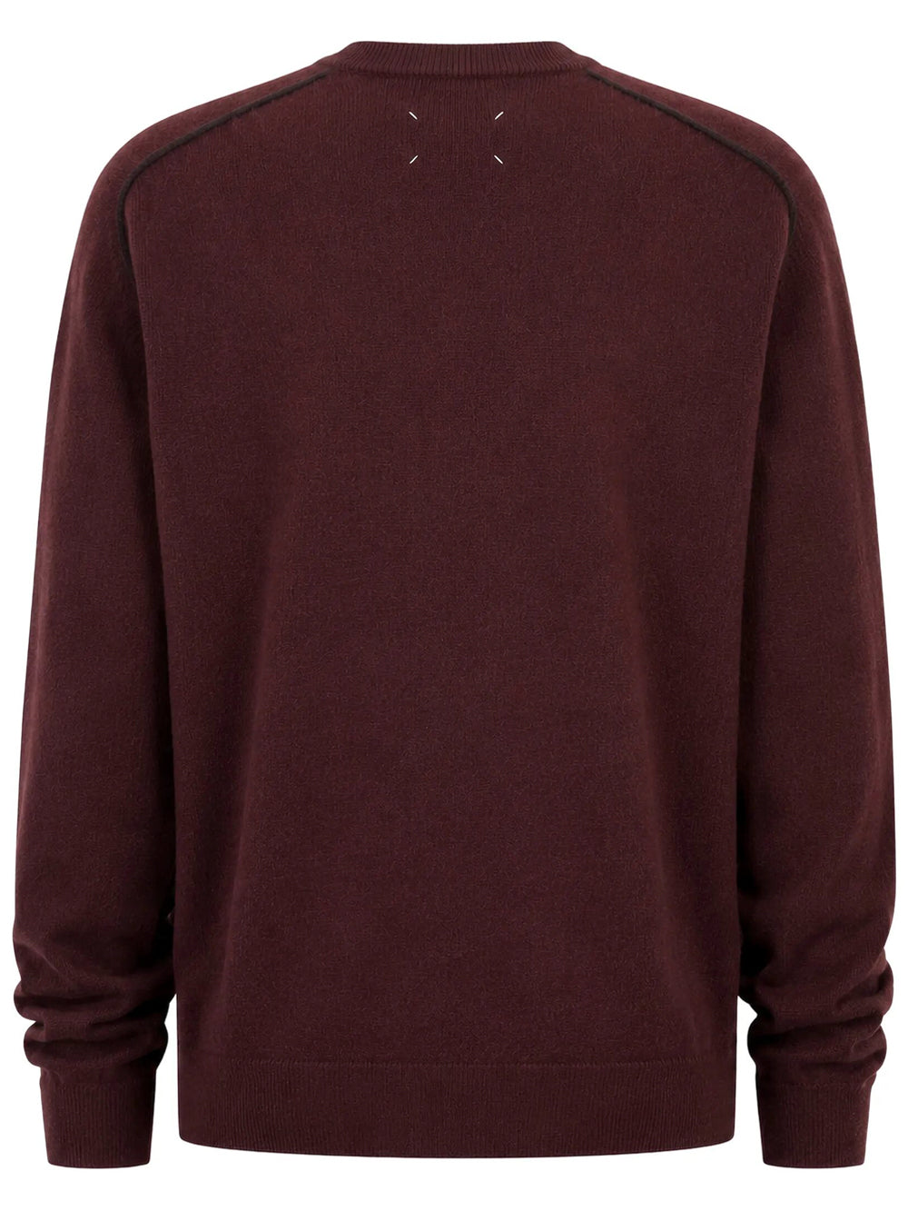 Maison Margiela Men Virgin Wool Crewneck Sweater MAISON MARGIELA