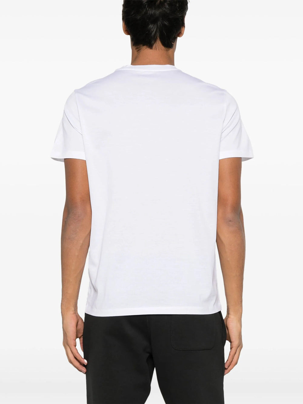 Moncler Men Double Logo Patch Cotton T-Shirt MONCLER
