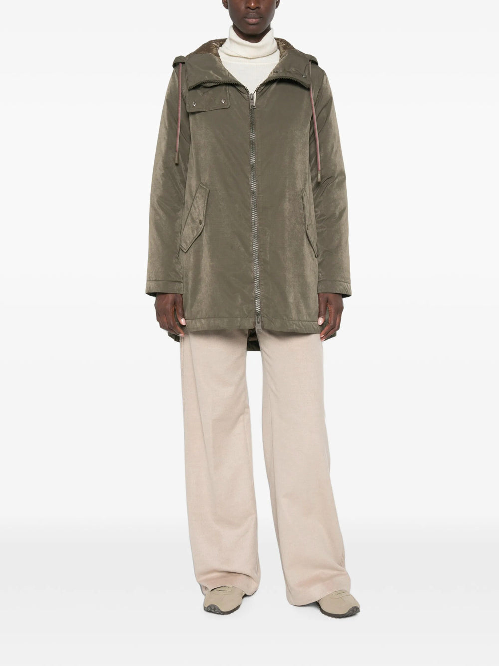 Herno Women Hooded Ripstop Parka HERNO