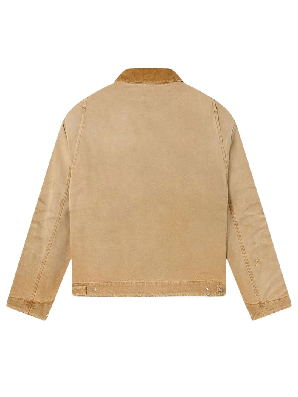Golden Goose Men Giacca Reversibile Unisex In Cotone Beige Con Motivo Check GOLDEN GOOSE