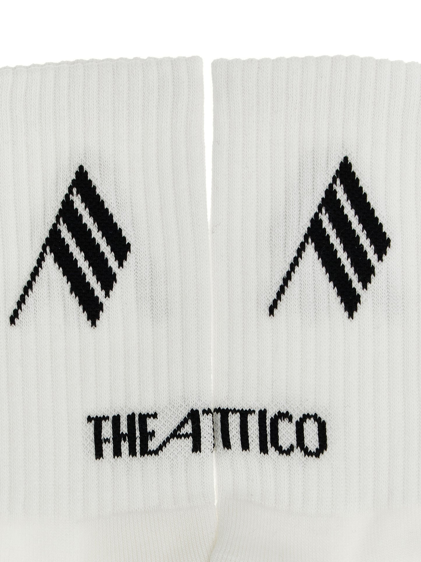 The Attico Women Logo Socks THE ATTICO